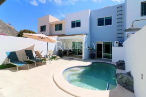 Casa en renta con alberca muy cerca del mar